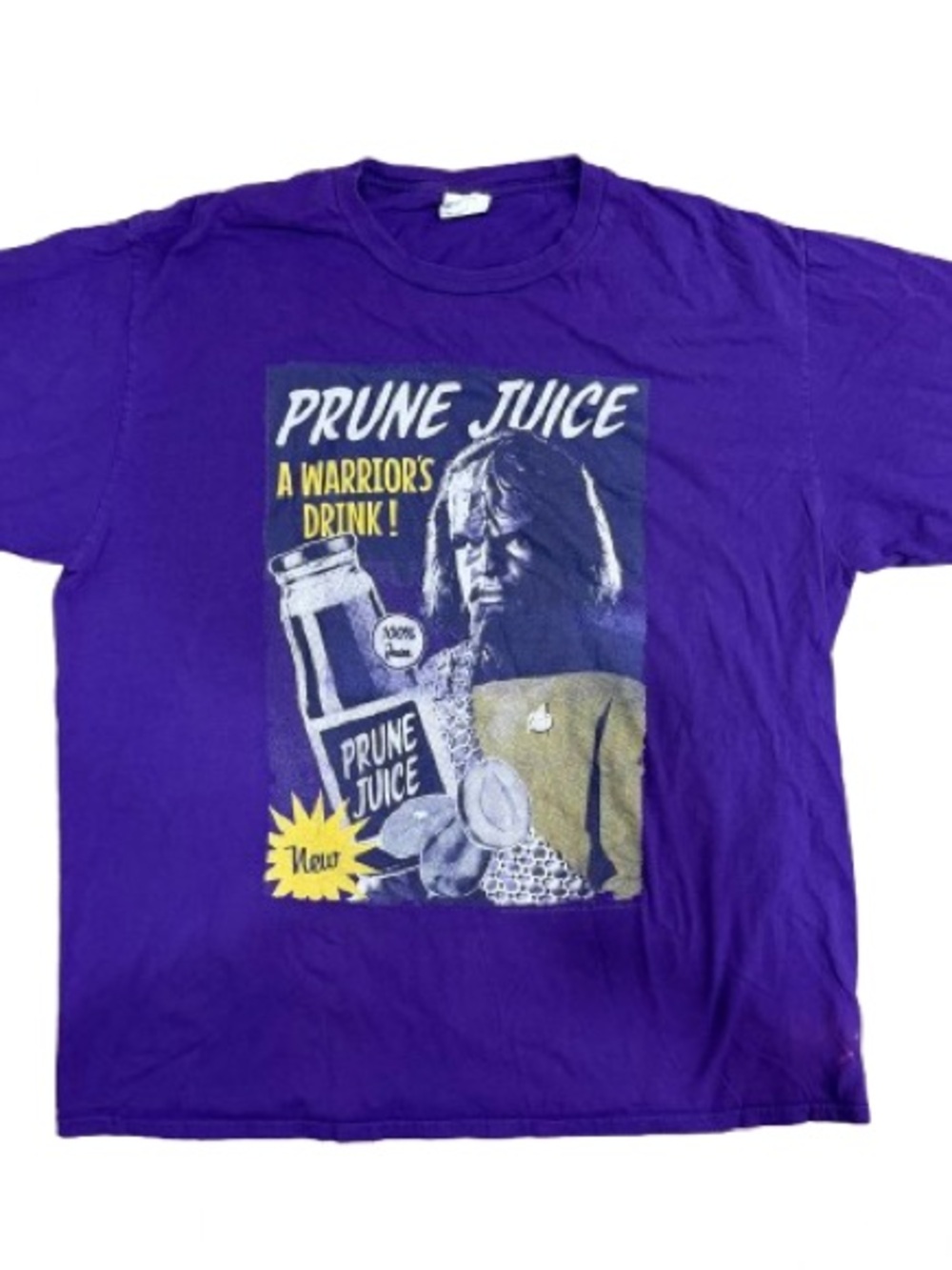 Star Wars Purple 'Prune Juice' a warriors drink Graphic Tee XL